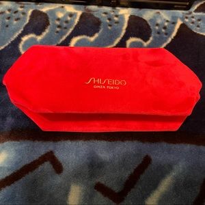 Shiseido Velvet Cosmetic bag with extras!